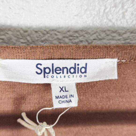 NEW Splendid Women’s Sequin Top Y2K Glam Loungewear Metallic Shine Retro Sz XL - Picture 9 of 10